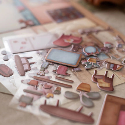 Little Dutch Stickerboek Rosa Herbuikbaar