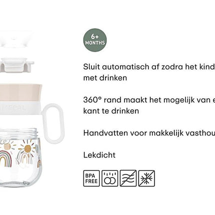 Mepal Drinkbeker 360° Mio Fairy Garden 200Ml koop je bij Babywinkel