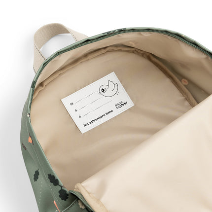 <tc>Done By Deer</tc> Rygsæk Tiny Trails Green 7,5 liter