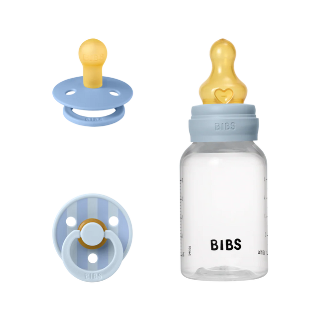 BIBS gaveæske Sprinkle Baby Blue