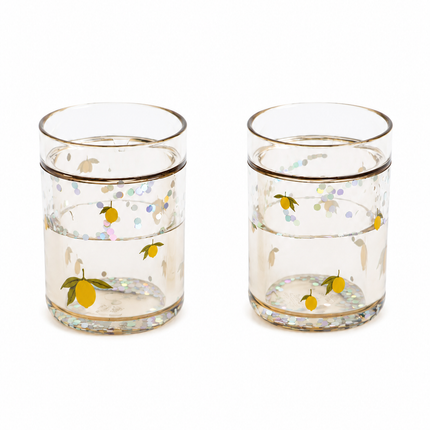 Konges Sløjd lille kop Glitter Lemon