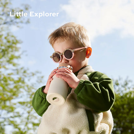 <tc>Babymoov</tc> Little Explorer isoleret drikkedunk i rustfrit stål, farve: elfenben