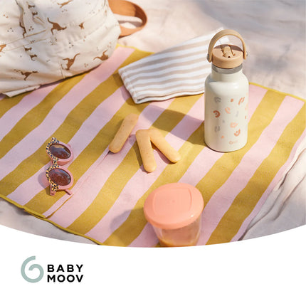<tc>Babymoov</tc> Little Explorer isoleret drikkedunk i rustfrit stål, farve: elfenben