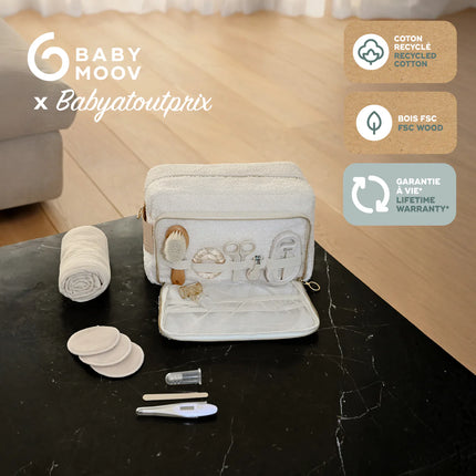 <tc>Babymoov</tc> x @babyatoutprix Baby-toilettaske Curl White