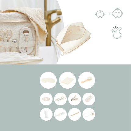 <tc>Babymoov</tc> x @babyatoutprix Baby-toilettaske Curl White