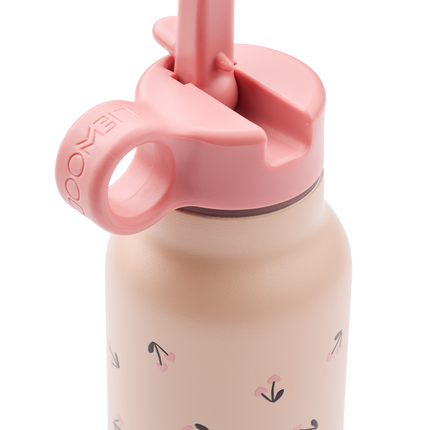 <tc>Liewood</tc> Vandflaske Falk Mini Cherry heart/Rosey 350 ml