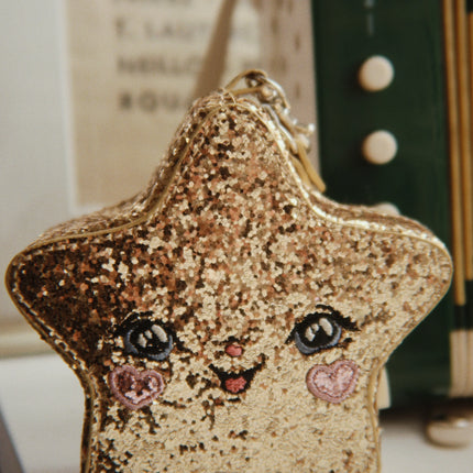 Konges Sløjd Portemonnee Goud Glitter Ster
