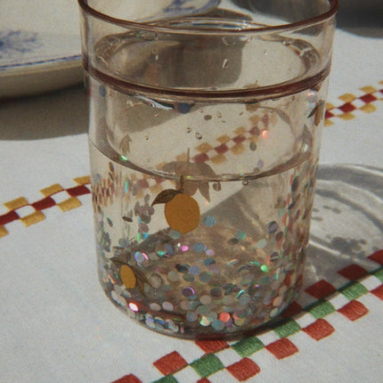 Konges Sløjd lille kop Glitter Lemon