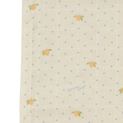 Konges Sløjd Hydrofiele Doek Gots Lemon Dot 3St