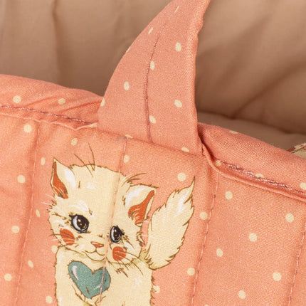 Konges Sløjd Babypop Met Draagmand Ciao Miao Rose