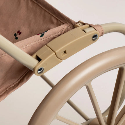 Konges Sløjd Dukkevogn Cherry i vintage-stil