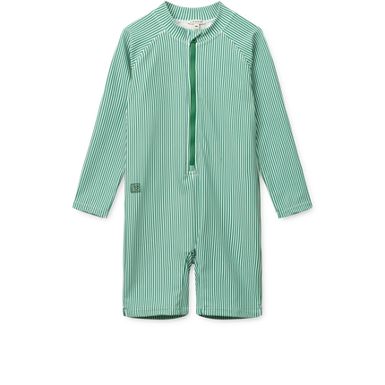 Liewood Badedragt til børn, Max Stripe, Bright Garden / Crème De La Crème