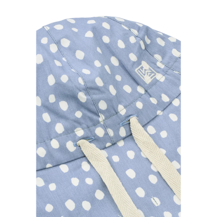 Liewood Baby Gorm solhat, vendbar, Dot / Dusty Lavender