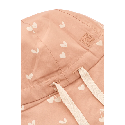 Liewood Baby Gorm solhat, vendbar, Sweethearts / Pale Tuscany