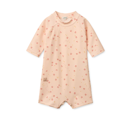 Liewood Badedragt til børn Mini Butterfly / Apple Blossom