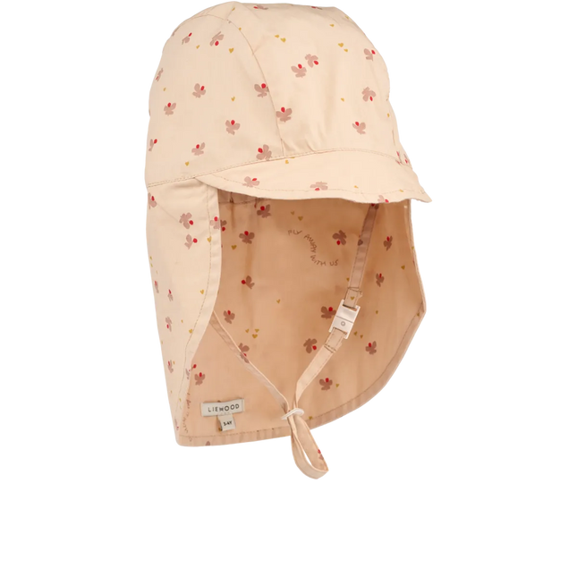 Liewood Solhat til baby – Mini Butterfly / Apple Blossom