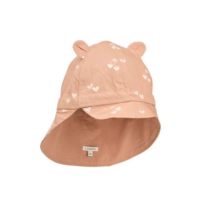 Liewood Baby Gorm solhat, vendbar, Sweethearts / Pale Tuscany