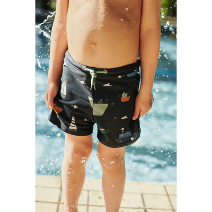 Liewood Badeshorts til børn, Sailing / Classic Navy