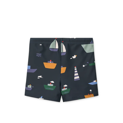 Liewood Badeshorts til børn, Sailing / Classic Navy