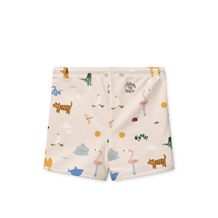Liewood Badeshorts til børn Around The World / Sandy