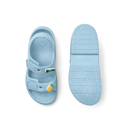 Liewood Sandaler med charms, Beach Blue