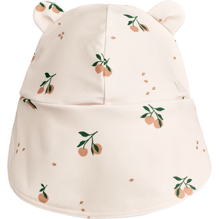 Liewood Solhat til baby i farverne Peach / Sea Shell