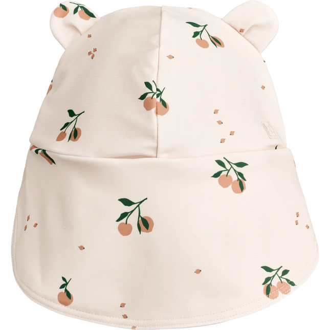 Liewood Solhat til baby i farverne Peach / Sea Shell