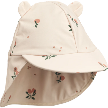 Liewood Solhat til baby i farverne Peach / Sea Shell
