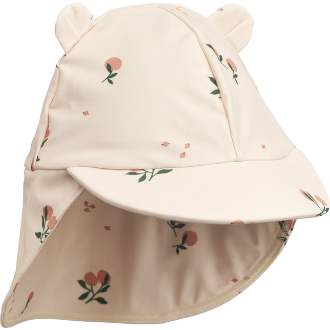 Liewood Solhat til baby i farverne Peach / Sea Shell