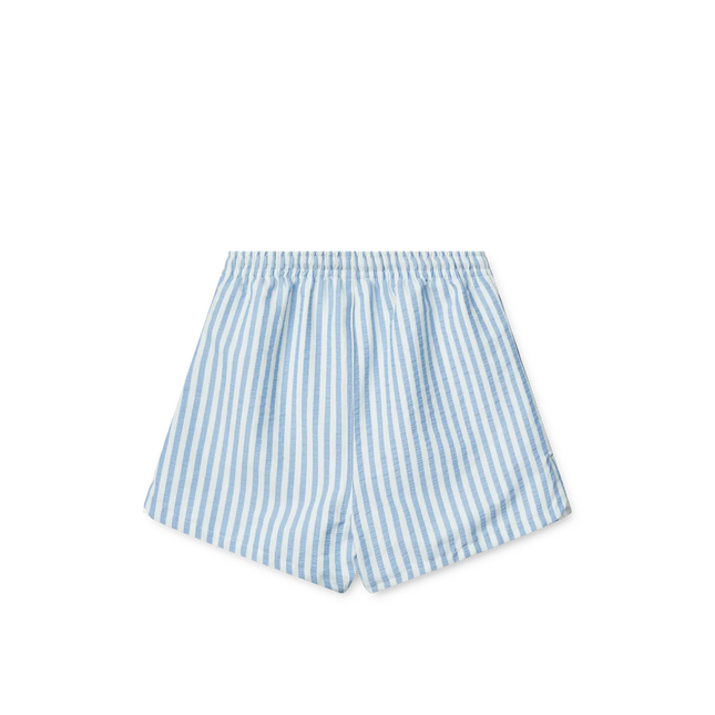 Liewood Badeshorts til børn Aiden Y/D Stripe Riverside / Creme De La Creme
