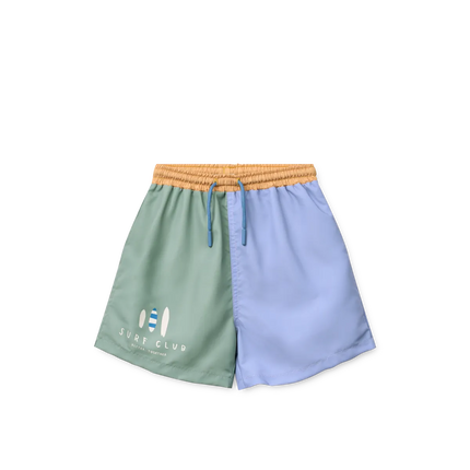 Liewood Badeshorts til børn Duke Peppermint Multi Mix
