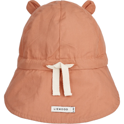 Liewood Baby Gorm solhat, vendbar, stribet, Tuscany Rose / Sandy