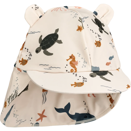 Liewood Solhat til baby – Sea Creature / Sandy