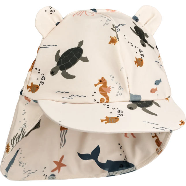 Liewood Solhat til baby – Sea Creature / Sandy