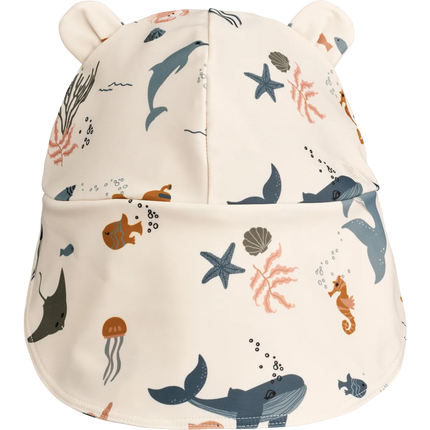 Liewood Solhat til baby – Sea Creature / Sandy
