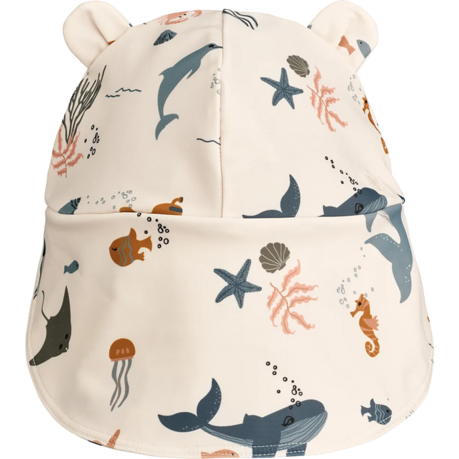 Liewood Solhat til baby – Sea Creature / Sandy