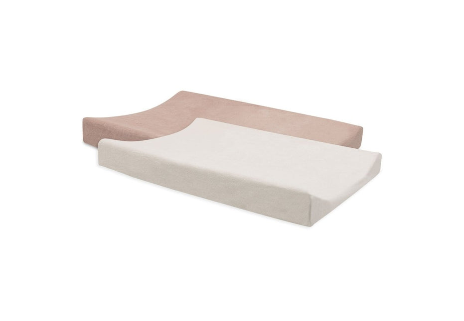 Jollein Aankleedkussenhoes Wild Rose/ Ivory 50X70Cm 2St koop je bij Babywinkel