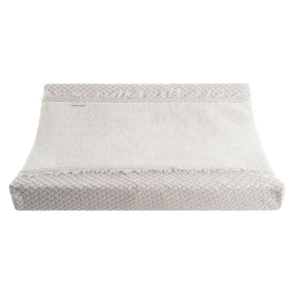 Baby's Only Aankleedkussenhoes Happiness Urban Taupe/Ecru 45X70Cm koop je bij Babywinkel