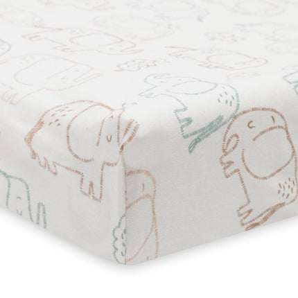 Jollein Aankleedkussenhoes Elephant Tales 50X70Cm koop je bij Babywinkel