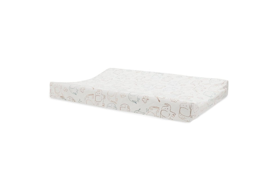 Jollein Aankleedkussenhoes Elephant Tales 50X70Cm koop je bij Babywinkel