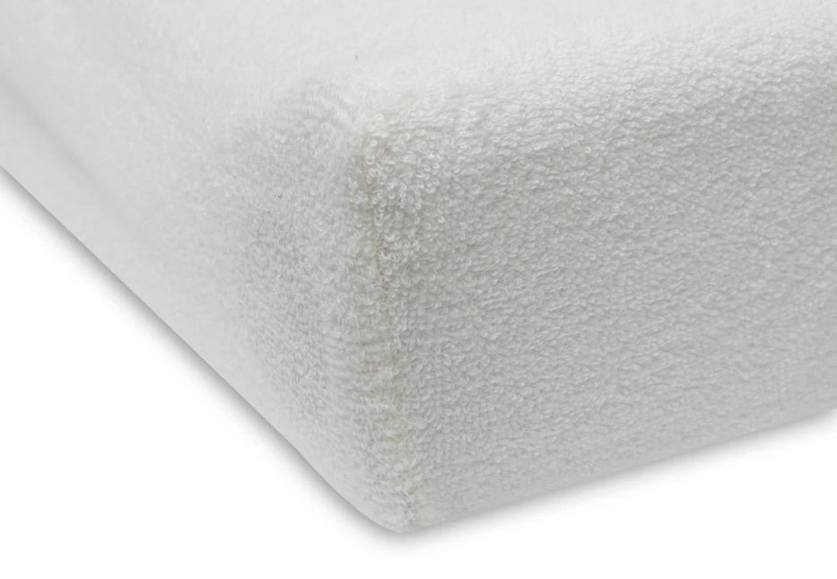Aankleedkussenhoes Set 2 - Pack – Zachte Badstof Ivory koop je bij Babywinkel