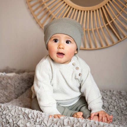 Baby's Only Aankleedkussenhoes Snow Taupe 45X70Cm koop je bij Babywinkel