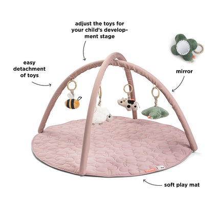 Done by Deer Speelmat Tiny Farm Roze koop je bij Babywinkel