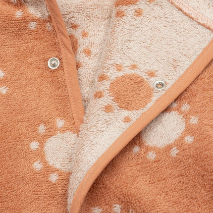 Baby Badjas - Jacquard - Light Terra koop je bij Babywinkel