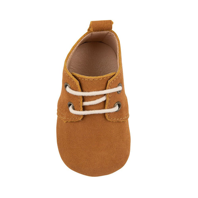 Baby Dutch Baby Schoentjes Cognac Suede koop je bij Babywinkel