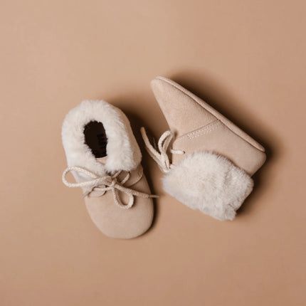 Baby Dutch Baby Schoentjes Donna Classic Beige koop je bij Babywinkel