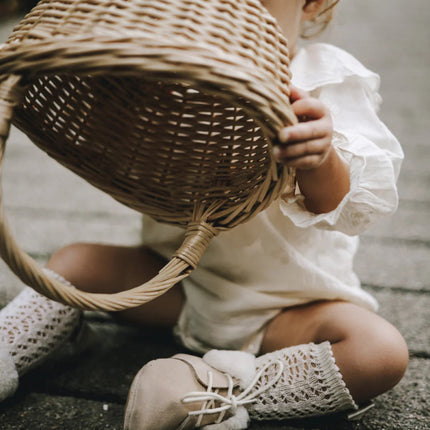 Baby Dutch Baby Schoentjes Donna Classic Beige koop je bij Babywinkel