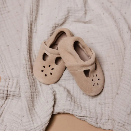 Baby Dutch Baby Schoentjes Juna Beige Suede koop je bij Babywinkel