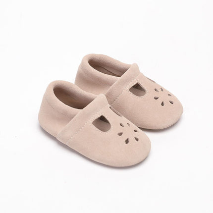 Baby Dutch Baby Schoentjes Juna Beige Suede koop je bij Babywinkel