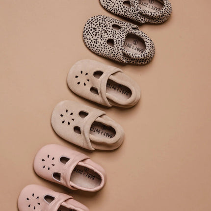 Baby Dutch Baby Schoentjes Juna Beige Suede koop je bij Babywinkel